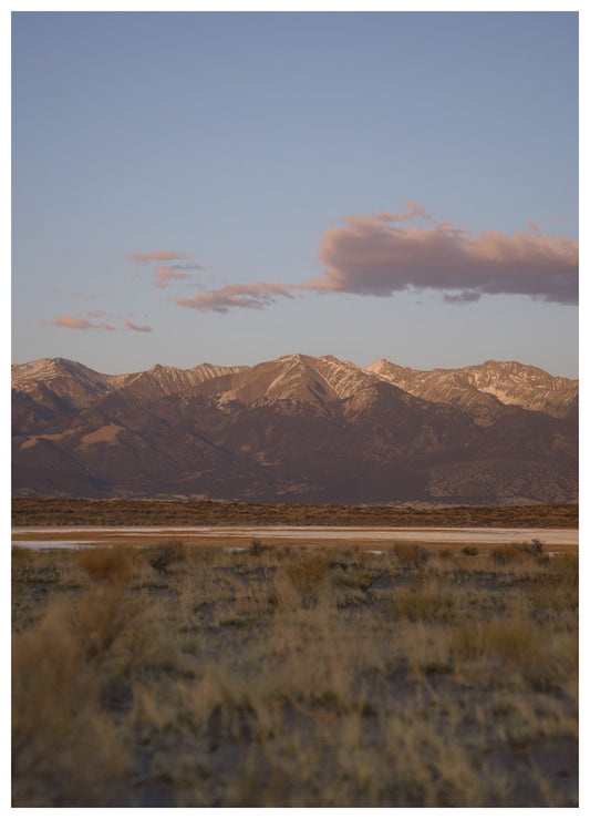 'The Mountains Before Sunset'